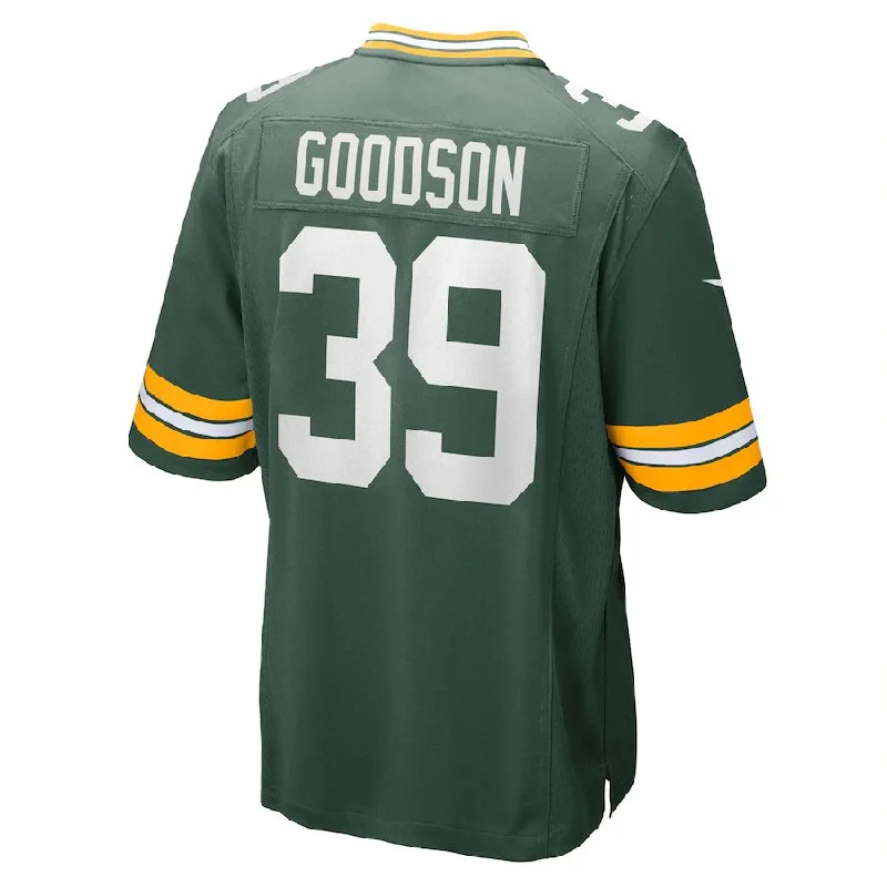 GB.Packers #39 Tyler Goodson Green Game Player Jersey Stitched American Football Jerseys-NFL Football Jersey with Player's Number -