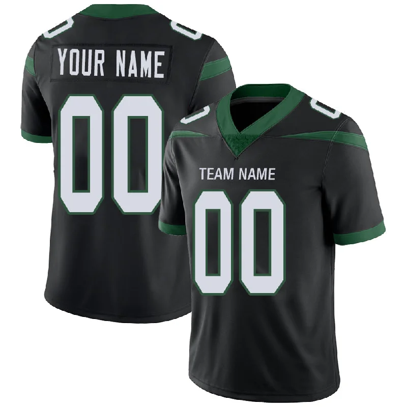 Custom NY.Jets Stitched American Football Jerseys Personalize Birthday Gifts Black Jersey-NBA Vintage NBA Jerseys -