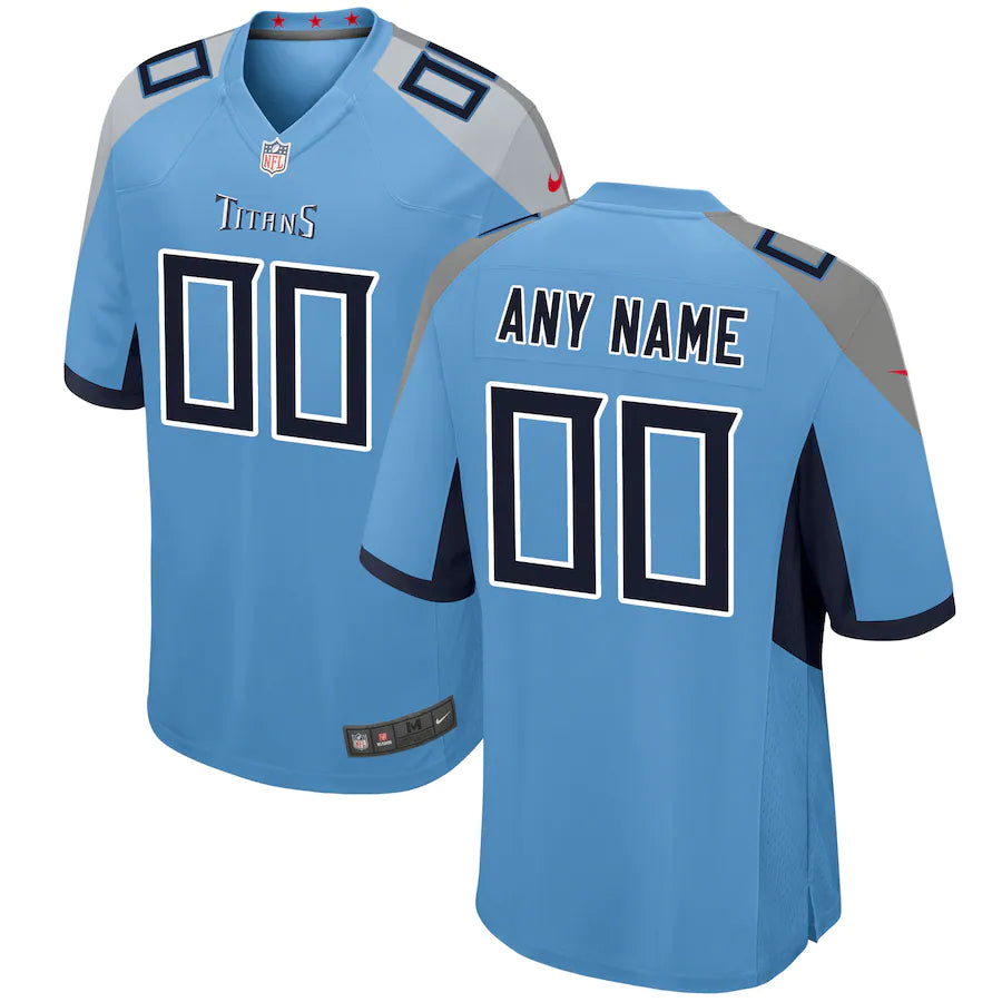 TENNESSEE TITANS COLOR/ALTERNATE JERSEY-NBA Men’s Basketball Jersey -