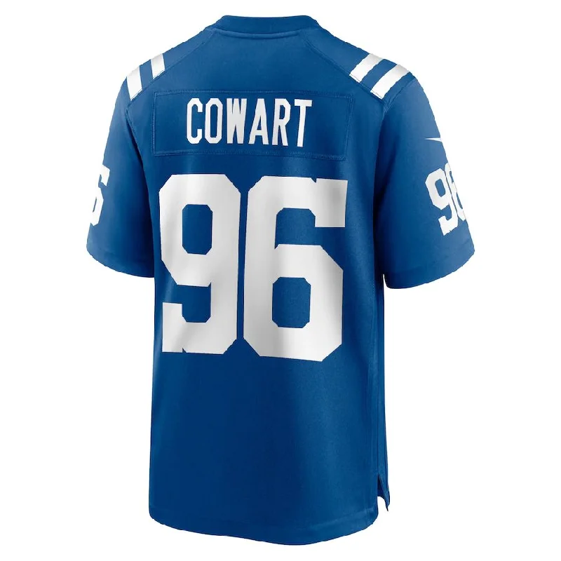 IN.Colts #96 Byron Cowart Royal Game Player Jersey Stitched American Football Jerseys-NFL Player Jersey for Sale -