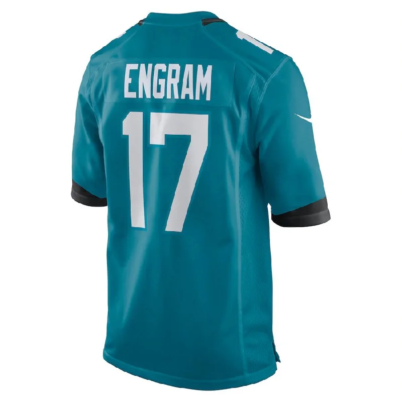 J.Jaguars #17 Evan Engram Teal Game Jersey Stitched American Football Jerseys-NFL Football Jersey Shop -