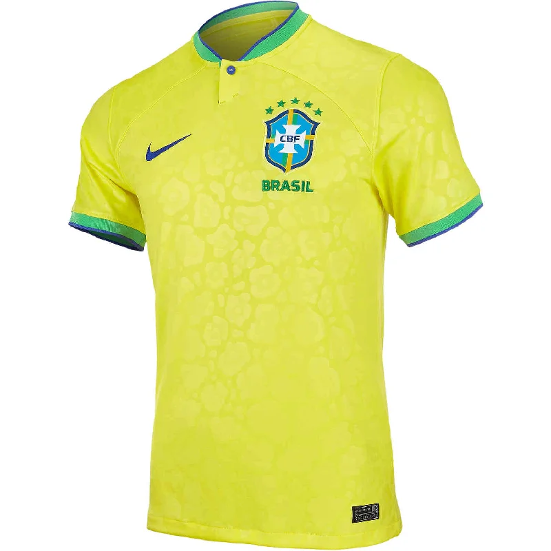 BRAZIL HOME FAN JERSEY 2022-NBA Signature Player Jersey -