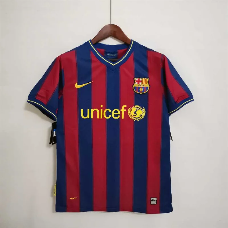 BARCELONA HOME RETRO JERSEY 2009/10-NBA Jersey with Player's Signature -