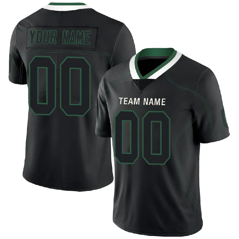 Custom NY.Jets Stitched American Football Jerseys Personalize Birthday Gifts Black Jersey-NBA Custom NBA Jerseys -