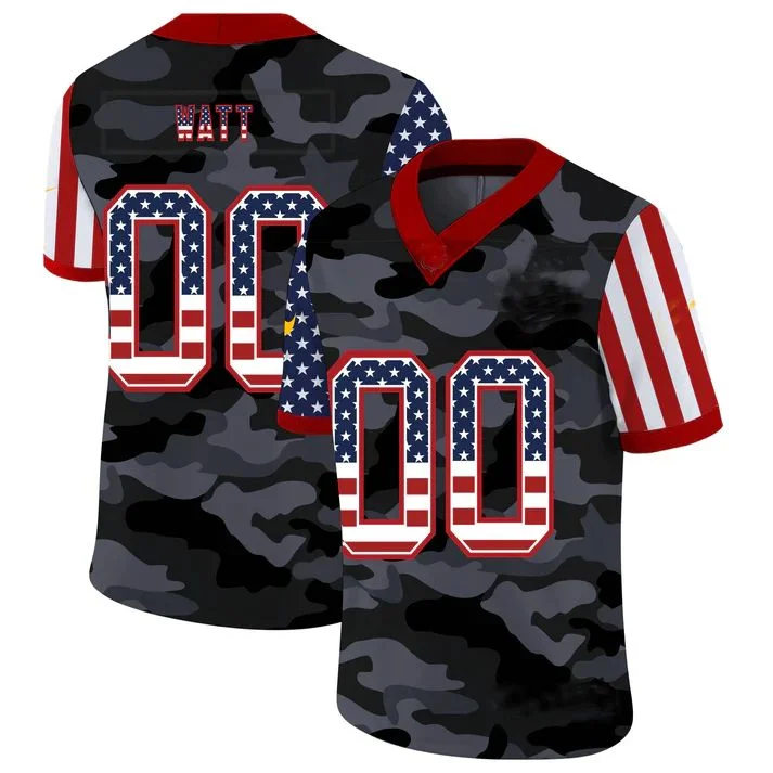 Custom A.Falcons American Team 32 and Number and Name 2020 Camo Salute to Service Limited Jersey Stitched American Football Jerseys-NBA Signature Jersey for Basketball Fans -