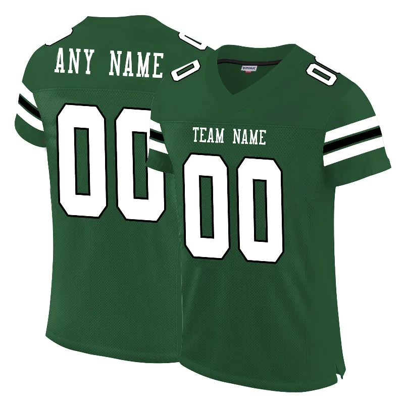 Custom NY.Jets Football Jerseys for Personalize Sports Shirt Design Stitched Name And Number Size S to 6XL Christmas Birthday Gift-NBA Team Jersey with Custom Numbers -