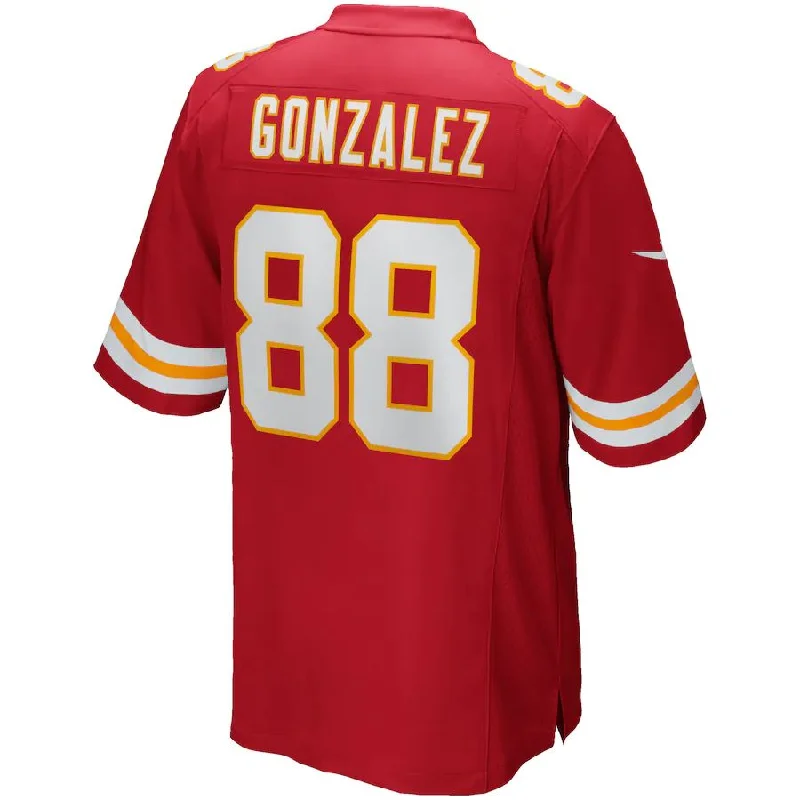 KC.Chiefs #88 Tony Gonzalez  Red Game Retired Player Jersey Stitched American Football Jerseys-NFL Jersey with Player Number -