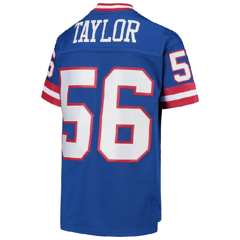 NY.Giants #56 Lawrence Taylor Mitchell & Ness Royal 1986 Legacy Retired Player Jersey Stitched American Football Jerseys-NFL Football Jersey for Football Fans -