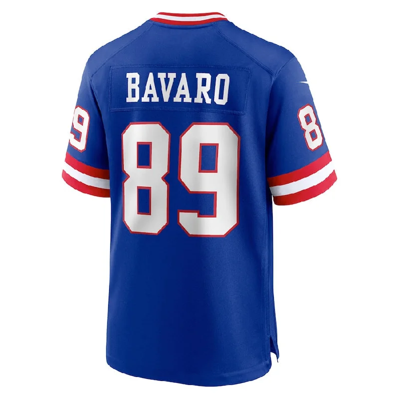 NY.Giants #89 Mark Bavaro Royal Classic Retired Player Game Jersey Stitched American Football Jerseys-NFL Customizable Jersey -