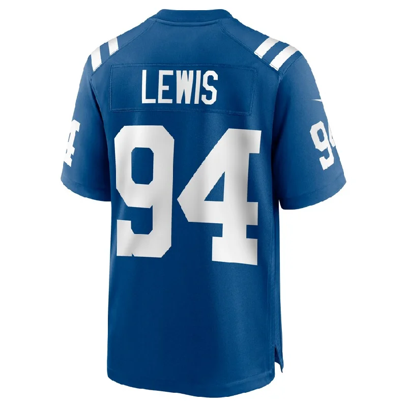 IN.Colts #94 Tyquan Lewis Royal Game Jersey Stitched American Football Jerseys-NFL Official NFL Game Jersey -