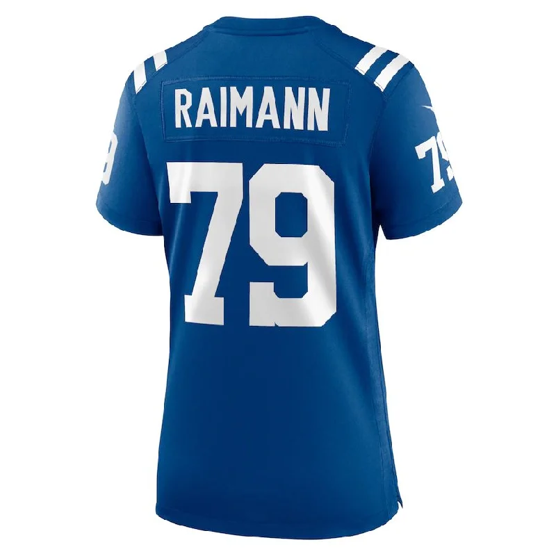 IN.Colts #79 Bernhard Raimann Royal Player Game Jersey Stitched American Football Jerseys-NFL Football Jersey for Kids -