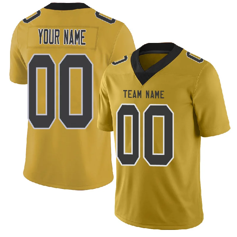 Custom NY.Giants Stitched American Football Jerseys Personalize Birthday Gifts Gold Jersey-NBA Championship Edition Jersey -