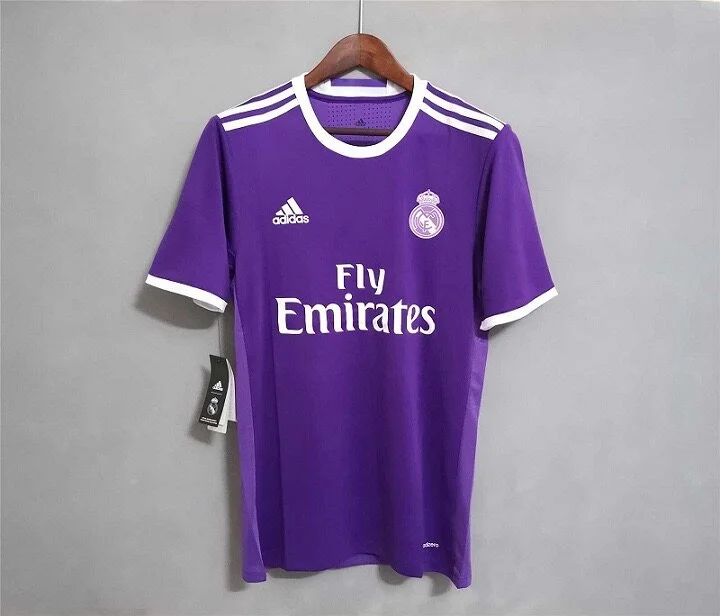 REAL MADRID AWAY RETRO 16/17-NBA Men’s Custom Jersey -