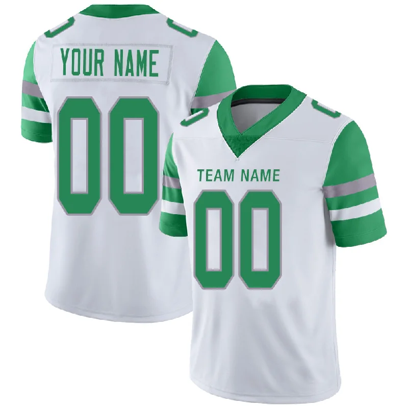 Custom P.Eagles Stitched American Football Jerseys Personalize Birthday Gifts White Jersey-NBA Jersey Sale -