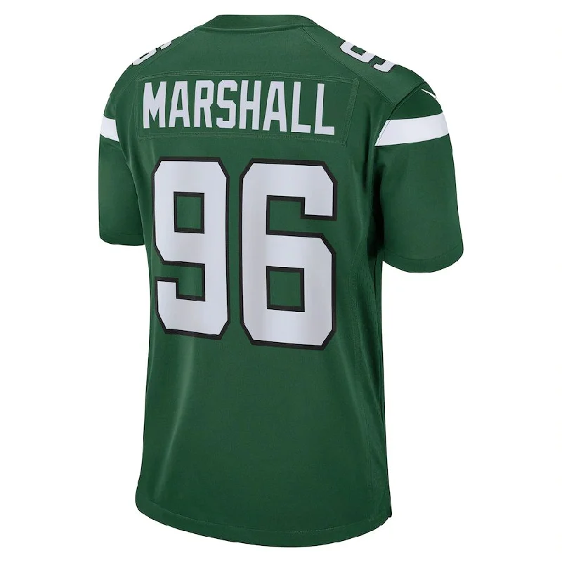 NY.Jets #96 Jonathan Marshall Gotham Green Game Jersey Stitched American Football Jerseys-NFL Football Jersey Shop Online -