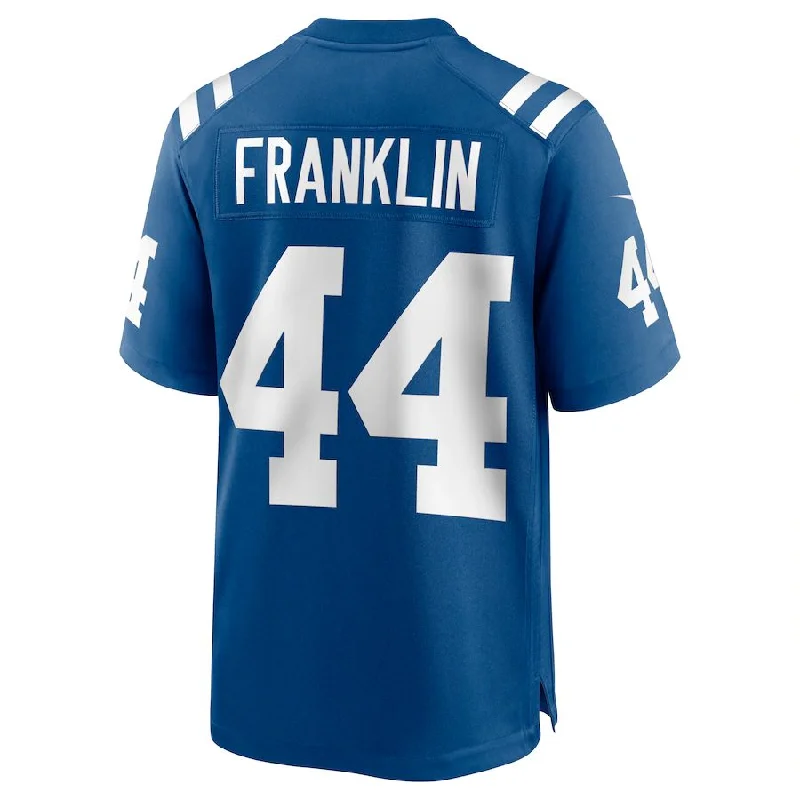 IN.Colts #44 Zaire Franklin Royal Game Jersey Stitched American Football Jerseys-NFL Custom Football Jerseys Online -