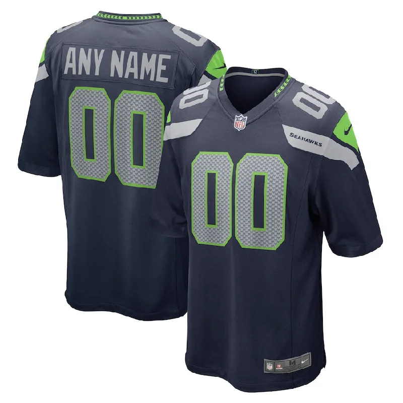 SEATTLE SEAHAWKS COLOR/HOME JERSEY-NBA Jersey with Special Edition Graphics -