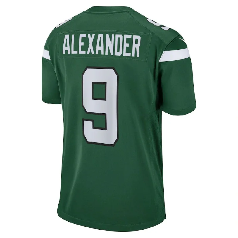 NY.Jets #9 Kwon Alexander Gotham Green Game Player Jersey Stitched American Football Jerseys-NFL Limited Edition NFL Jersey -