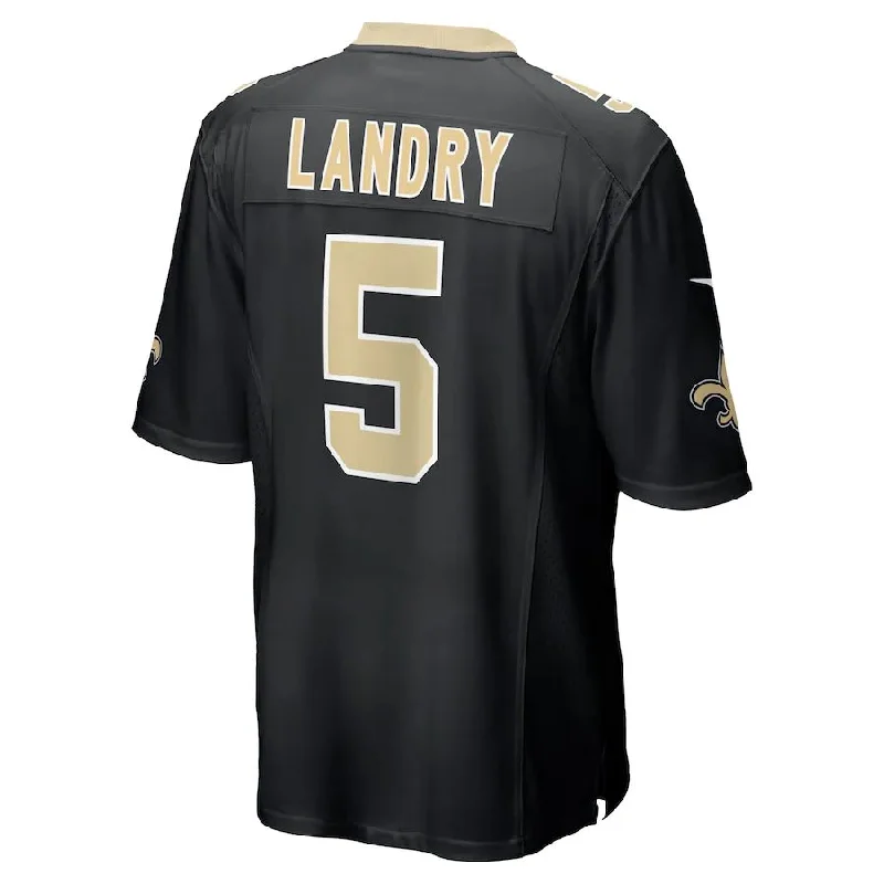 NO.Saints #5 Jarvis Landry Black Player Game Jersey Stitched American Football Jerseys-NFL Football Jersey Shop -