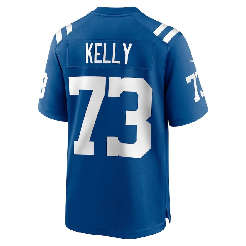 IN.Colts #73 Dennis Kelly Royal Game Player Jersey Stitched American Football Jerseys-NFL Custom Team Jersey -