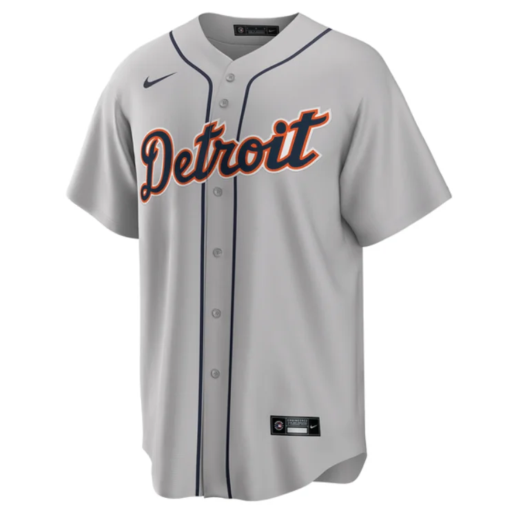 DETROIT TIGERS ROAD REPLICA JERSEY-NBA NBA Player Edition Jerseys -