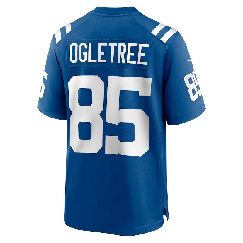 IN.Colts #85 Andrew Ogletree Royal Game Player Jersey Stitched American Football Jerseys-NFL Signature Player Jersey -