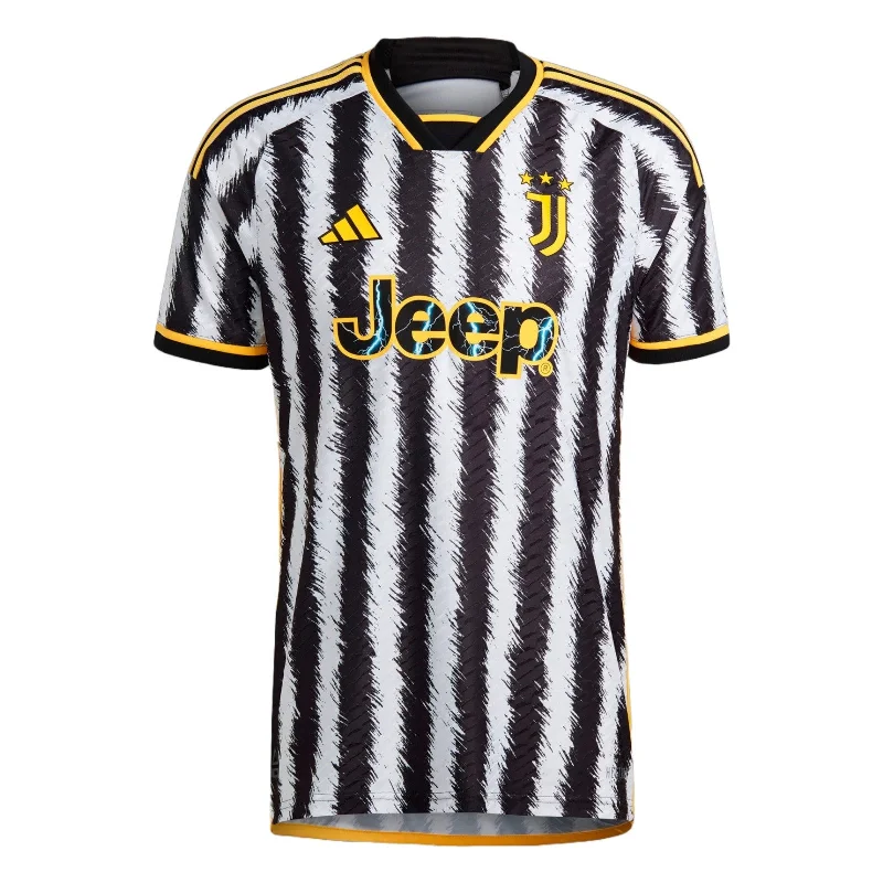 JUVENTUS FC HOME FAN VERSION 2023/24-NBA Basketball Jersey with Player's Number -