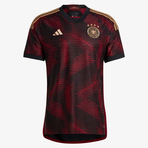 GERMANY AWAY FAN WORLD CUP JERSEY 2022-NBA Jersey with Embroidered Logo -