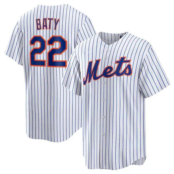 New York Mets #22 Brett Baty White Cool Base Stitched Baseball Jersey-NBA Official Player Jersey -