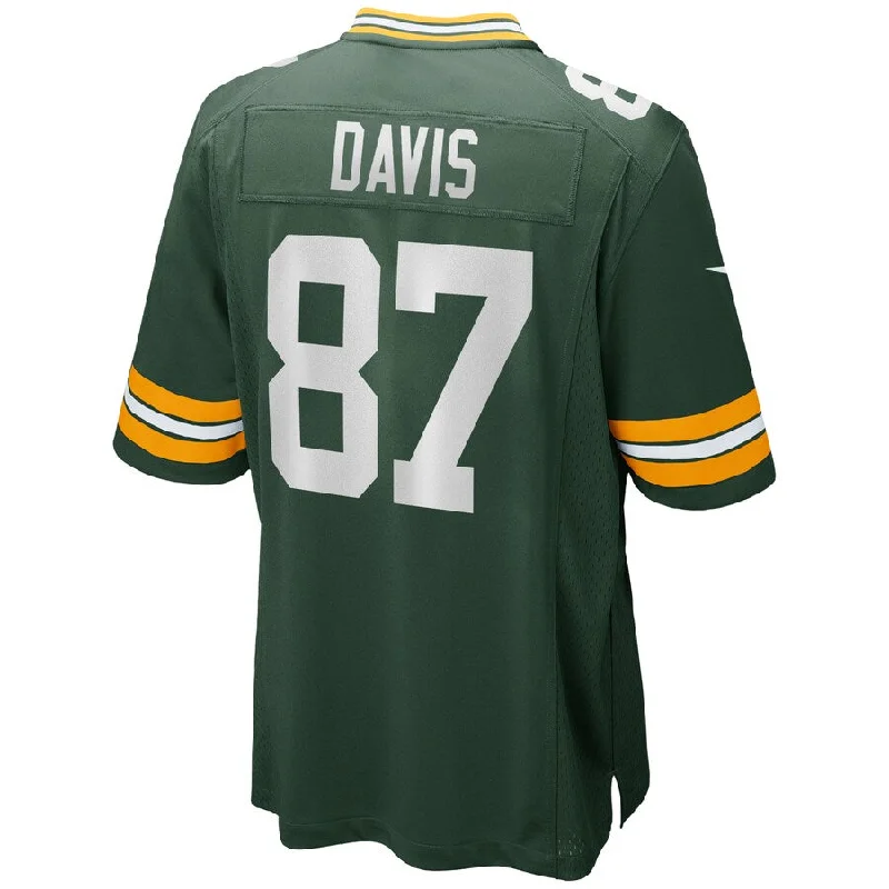 GB.Packers #87 Willie Davis Green Game Retired Player Jersey Stitched American Football Jerseys-NFL Football Jersey with Special Edition -