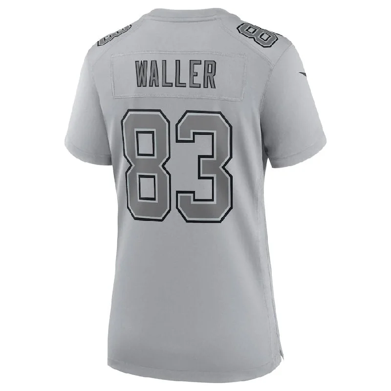 LV. Raiders #83 Darren Waller Gray Atmosphere Fashion Game Jersey Stitched American Football Jerseys-NFL Football Jersey Shop Online -