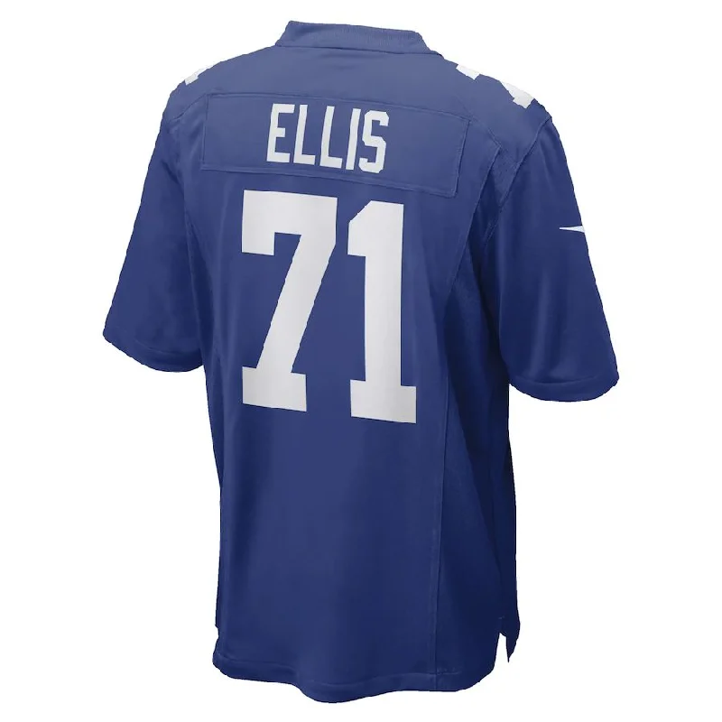 NY.Giants #71 Justin Ellis Royal Game Player Jersey Stitched American Football Jerseys-NFL Pro Bowl Jersey -