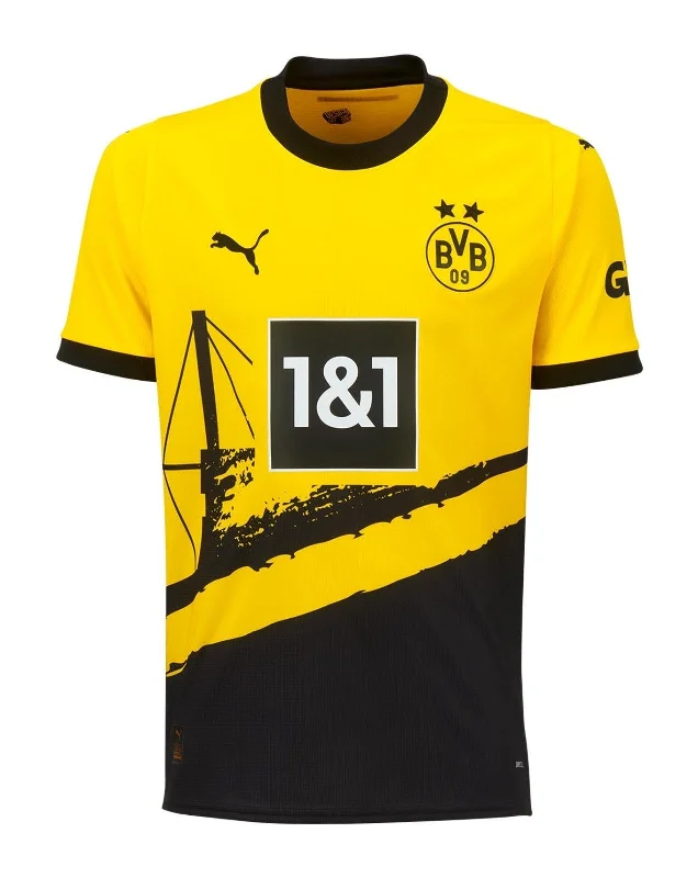 BORUSIA DORTMUND HOME FAN JERSEY 23/24-NBA Basketball Jersey Collection -