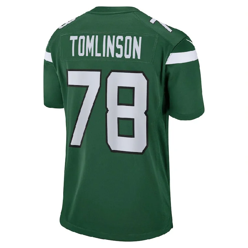 NY.Jets #78 Laken Tomlinson Gotham Green Game Jersey Stitched American Football Jerseys-NFL Custom Team Jersey -