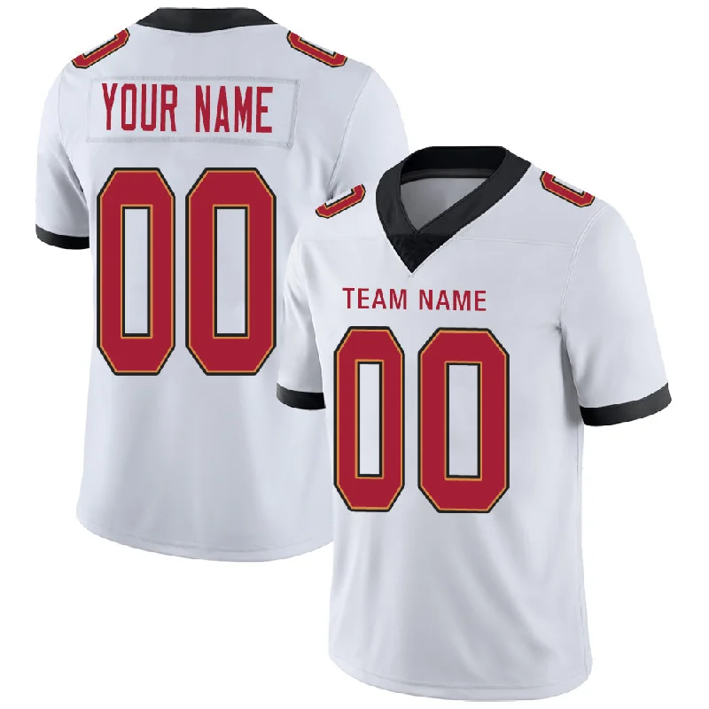 Custom TB.Buccaneers Stitched American Football Jerseys Personalize Birthday Gifts White Jersey-NBA NBA Finals Jersey -