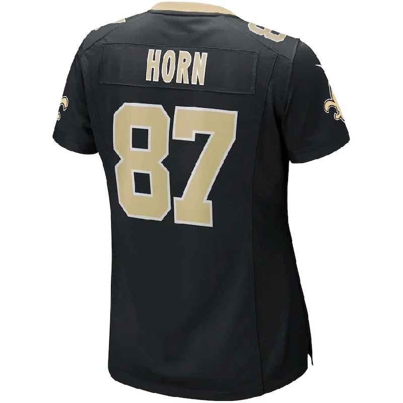 NO.Saints #87 Joe Horn Black Game Retired Player Jersey Stitched American Football Jerseys-NFL Football Jersey for Sale -