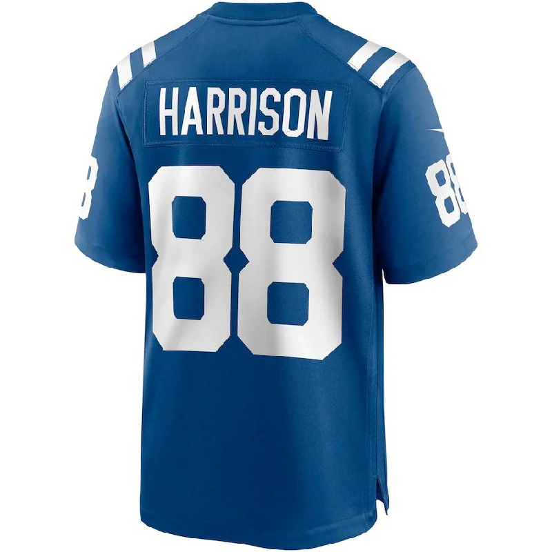 IN.Colts #88 Marvin Harrison  Royal Game Retired Player Jersey Stitched American Football Jerseys-NFL Elite Football Jersey -