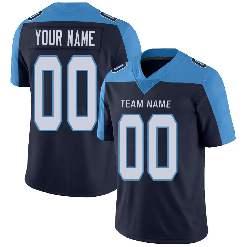 Custom T.Titans Stitched American Football Jerseys Personalize Birthday Gifts Navy Jersey-NBA Custom Youth Jersey -