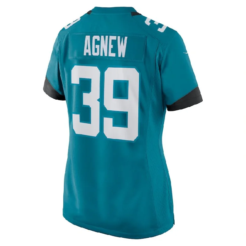 J.Jaguars #39 Jamal Agnew Teal Game Jersey Stitched American Football Jerseys-NFL Limited Edition Football Jersey -