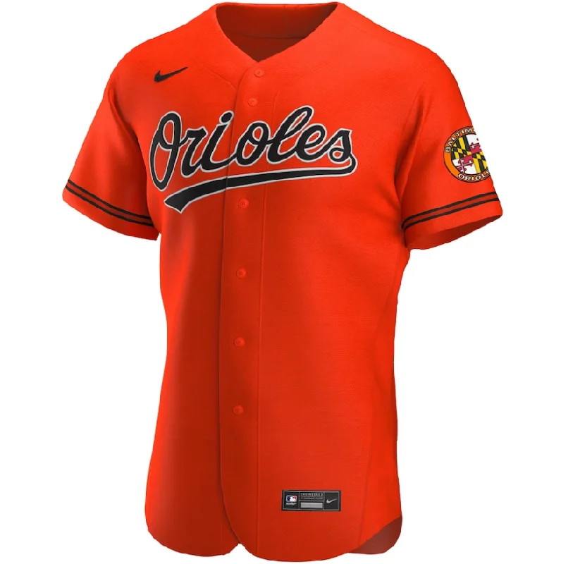 BALTIMORE ORIOLES ORANGE ALTERNATE REPLICA JERSEY-NBA NBA Finals Jersey -