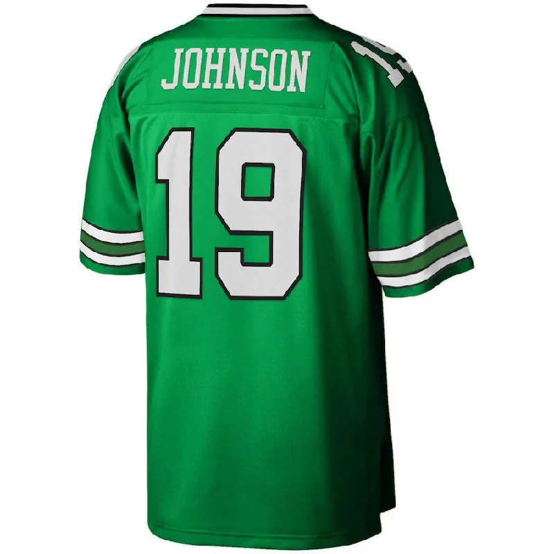 NY.Jets #19 Keyshawn Johnson Mitchell & Ness Kelly Green 1996 Legacy Replica Jersey Stitched American Football Jerseys-NFL Replica Team Jersey -