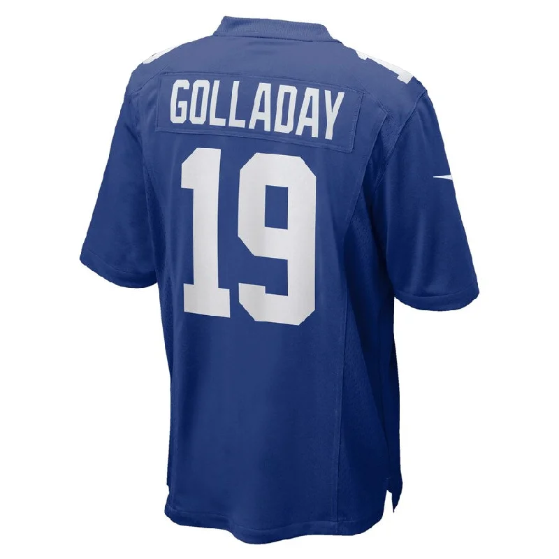 NY.Giants #19 Kenny Golladay  Royal Game Jersey Stitched American Football Jerseys-NFL Limited Edition Jersey -