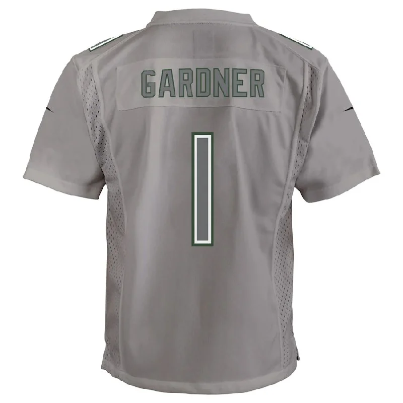 NY.Jets #1 Ahmad Sauce Gardner Gray Atmosphere Game Jersey Stitched American Football Jerseys-NFL Football Jersey Free Shipping -