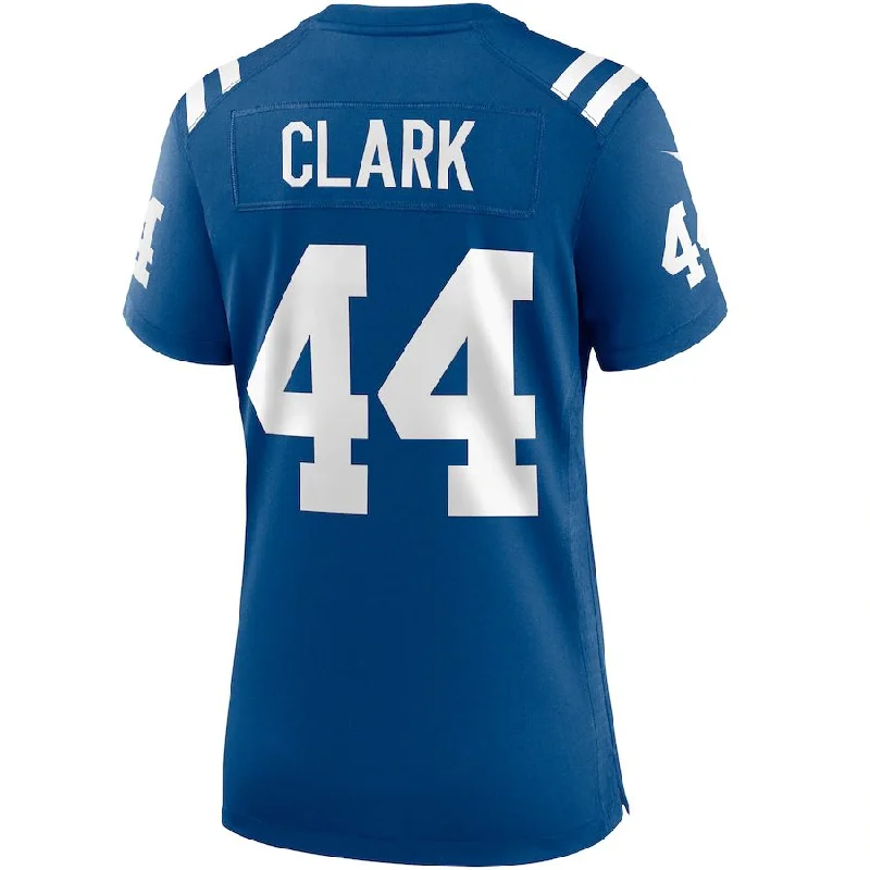 IN.Colts #44 Dallas Clark Royal Game Retired Player Jersey Stitched American Football Jerseys-NFL Signature Edition Jersey -