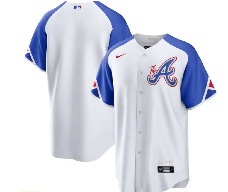 ATLANTA BRAVES CITY CONNECT REPLICA JERSEY-NBA Customizable Jersey -