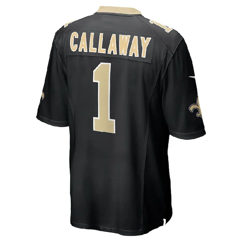 NO.Saints #1 Marquez Callaway Black Game Jersey Stitched American Football Jerseys-NFL Football Jersey Free Shipping -