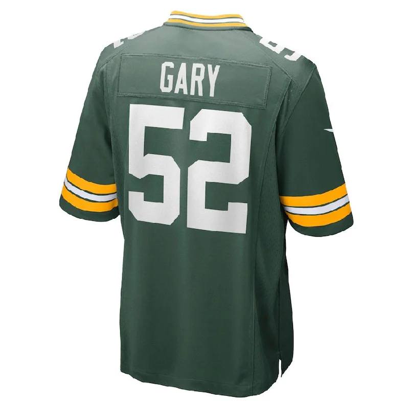 GB.Packers #52 Rashan Gary Green Game Jersey Stitched American Football Jerseys-NFL Football Jersey Online Store -