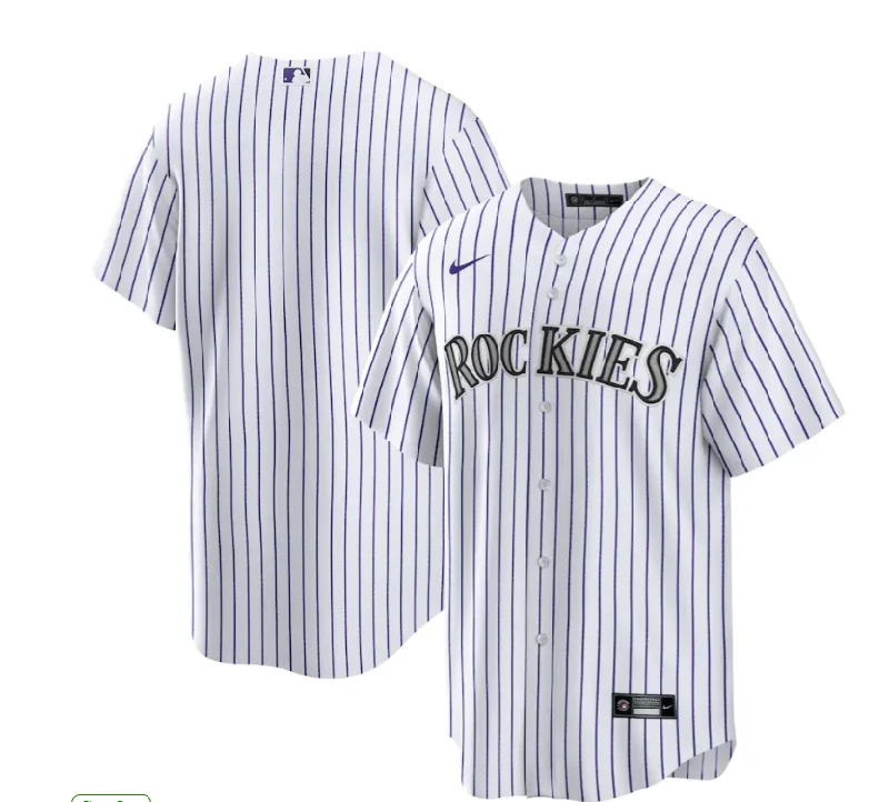 COLORADO ROCKIES HOME REPLICA JERSEY-NBA Custom Player Jersey Online -