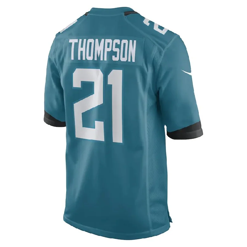 J.Jaguars #21 Josh Thompson Teal Game Player Jersey Stitched American Football Jerseys-NFL Team Jersey Online -