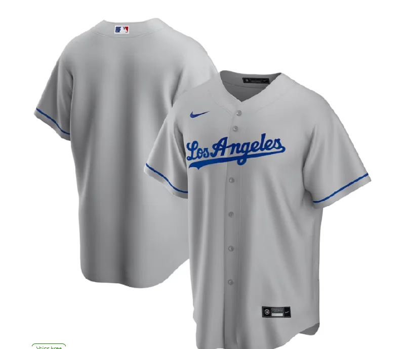 LOS ANGELES DODGERS GRAY ALTERNATE REPLICA JERSEY-NBA NBA Player Jersey with Official Tags -